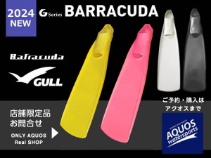 GULL(ガル)バラクーダフィン2024年モデル事前予約承り中